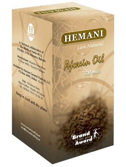 Herbal Oil - 30ml - Ajwain